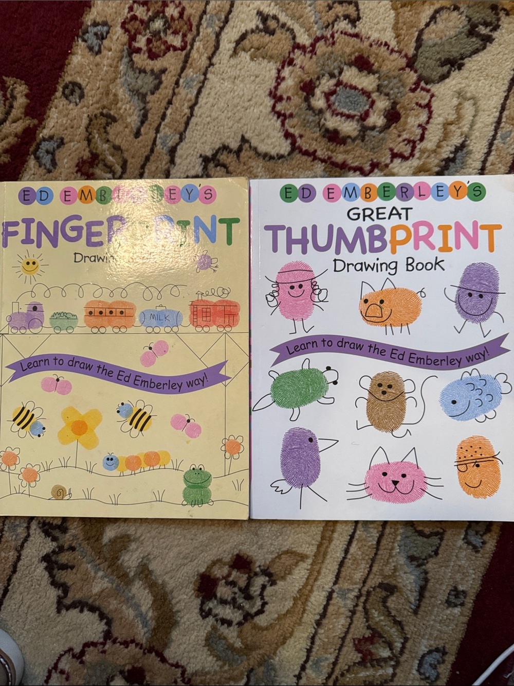 Great Thumbprint Drawing Book - Multicolor